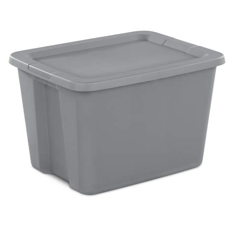 sterilite steel 18 gal 68 l tote box|sterilite containers 18 gallon clear.